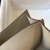 Hermes Constance Shoulder Bags Epsom Leather Silver H28419