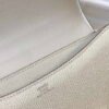 Hermes Constance Shoulder Bags Epsom Leather Silver H28419
