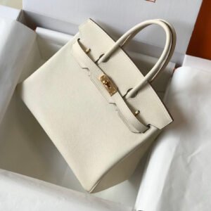 Replica Hermes 316413 Jyspiere Leather Hermes bags Gray h900920