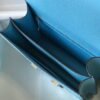 Hermes Constance Shoulder Bags Epsom Leather Silver H28418