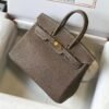 Hermes Birkin Handbags Designer Hermes Bag Epsom Leather 28522 Elephant Grey