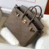 Hermes Birkin Handbags Designer Hermes Bag Epsom Leather 28522 Elephant Grey