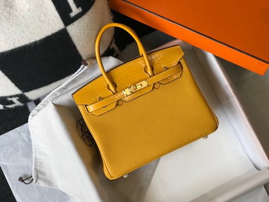 Hermes Birkin Handbags Designer Hermes Tote Bag Togo Leather 28328