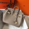 Hermes Birkin Handbags Designer Hermes Tote Bag Togo Leather 28332 Gray