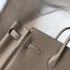 Hermes Birkin Handbags Designer Hermes Tote Bag Togo Leather 28332 Gray