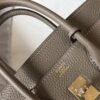 Hermes Birkin Handbags Designer Hermes Tote Bag Togo Leather 28332 Gray