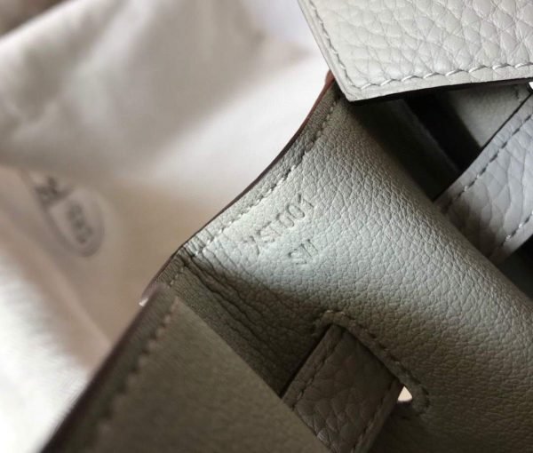 Replica Hermes Birkin Designer Tote Bag Togo Leather 28348 White