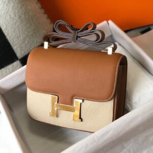 Hermes Kelly Bag Designer Hermes 19CM Shoulder Mini Bag Black 20450