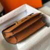 Hermes H082060 Constance Slim Wallet Epsom calfskin Brown