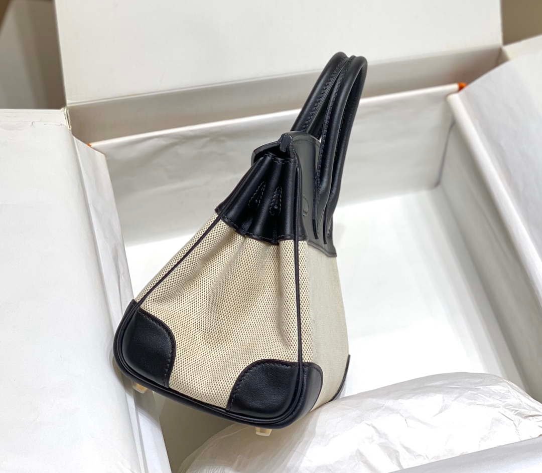Hermes Birkin Tote Bag Swift leather with canvas 285901