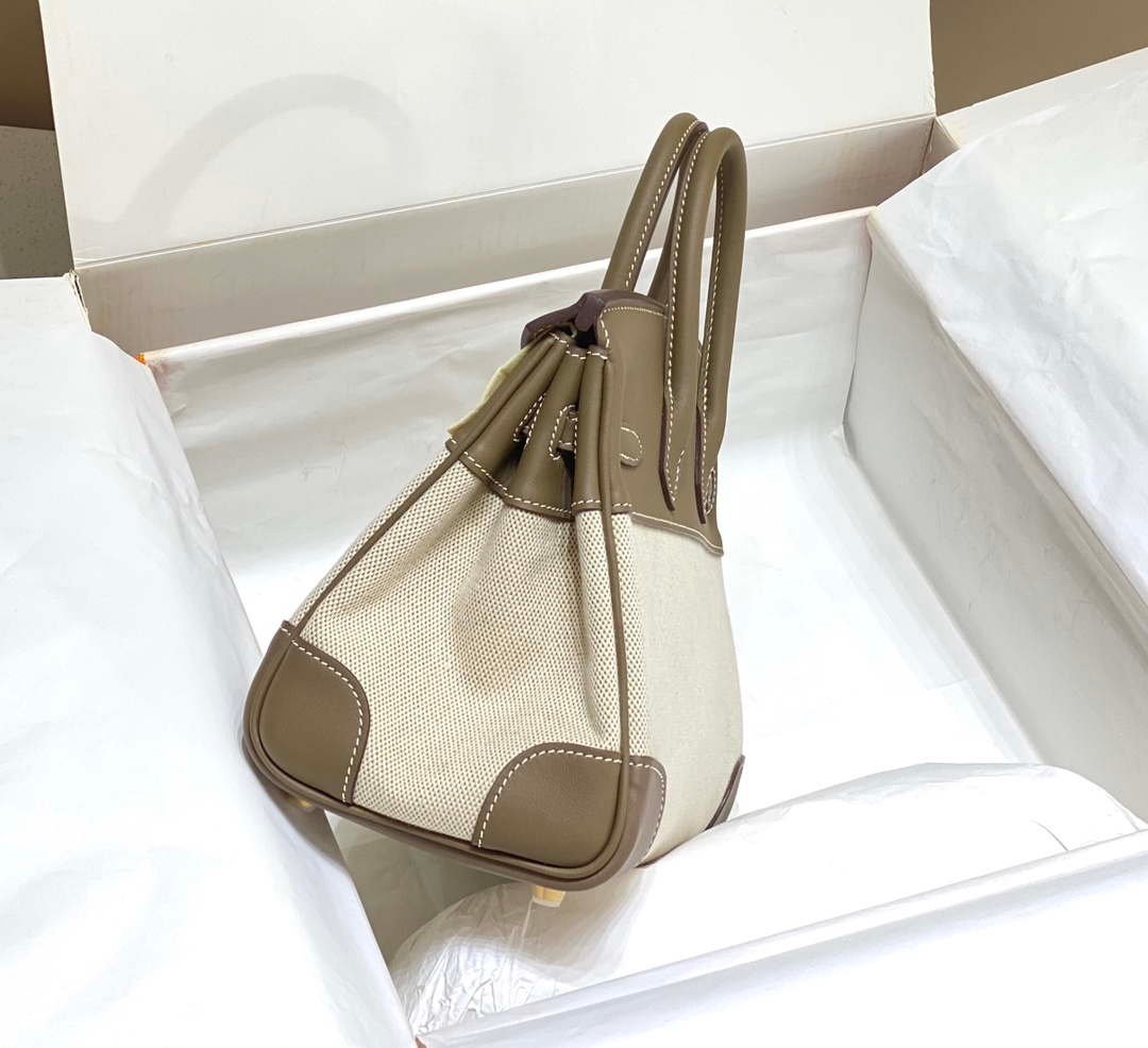 Hermes Birkin Tote Bag Swift leather with canvas 285900