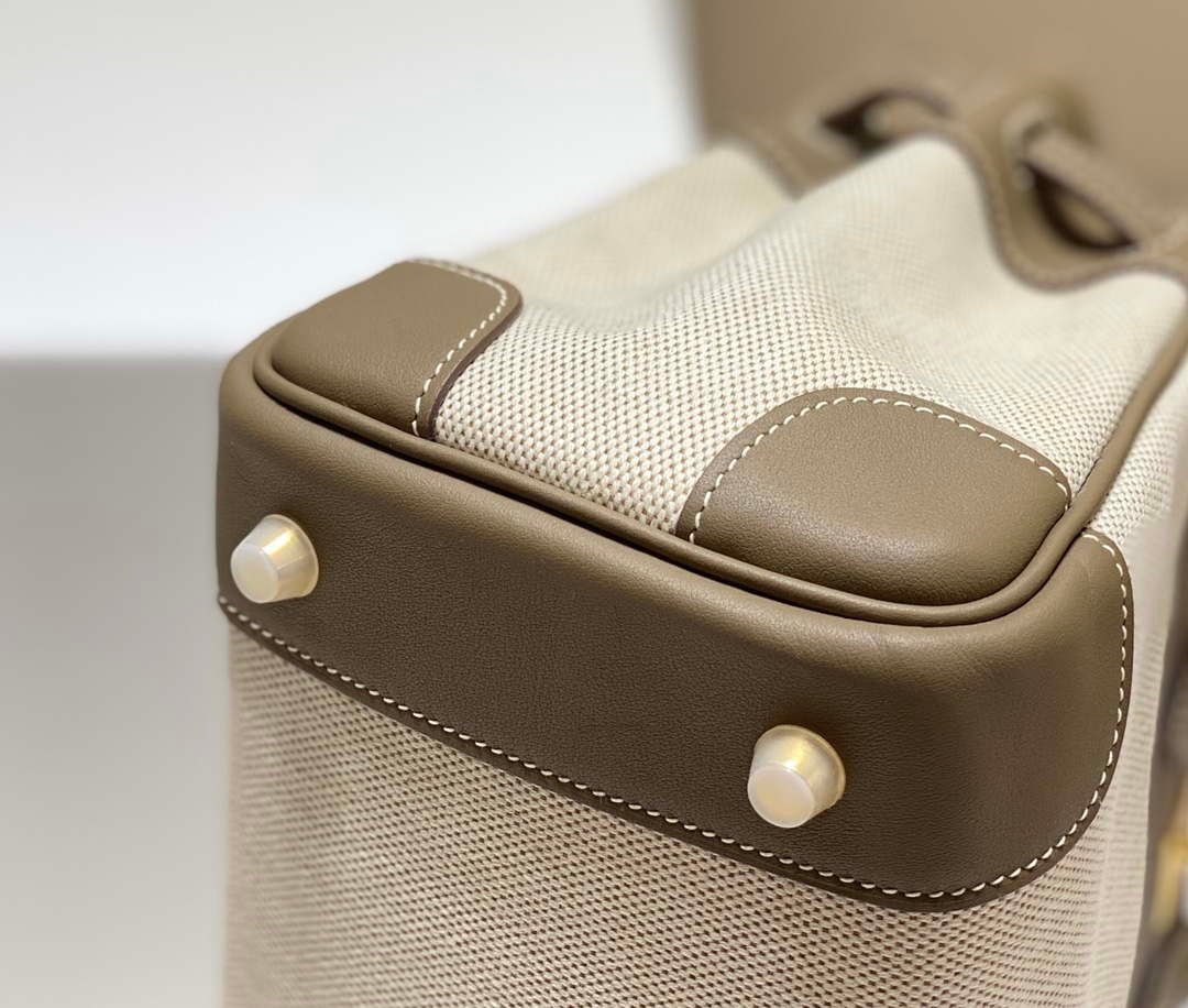 Hermes Birkin Tote Bag Swift leather with canvas 285900
