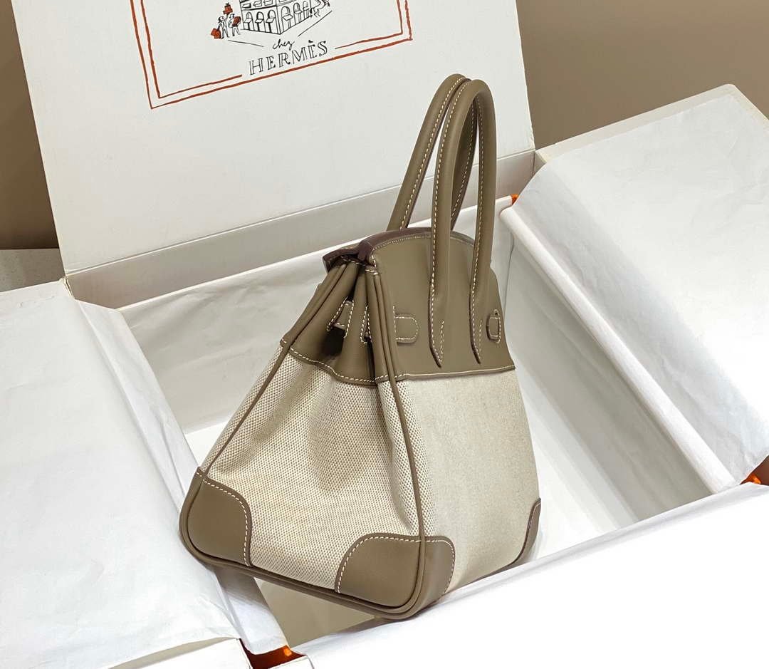 Hermes Birkin Tote Bag Swift leather with canvas 285900