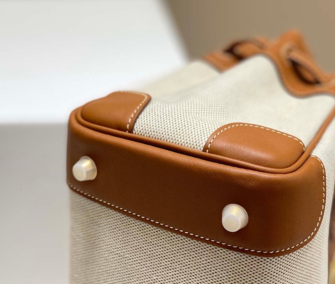 Hermes Birkin Tote Bag Swift leather with canvas 285899