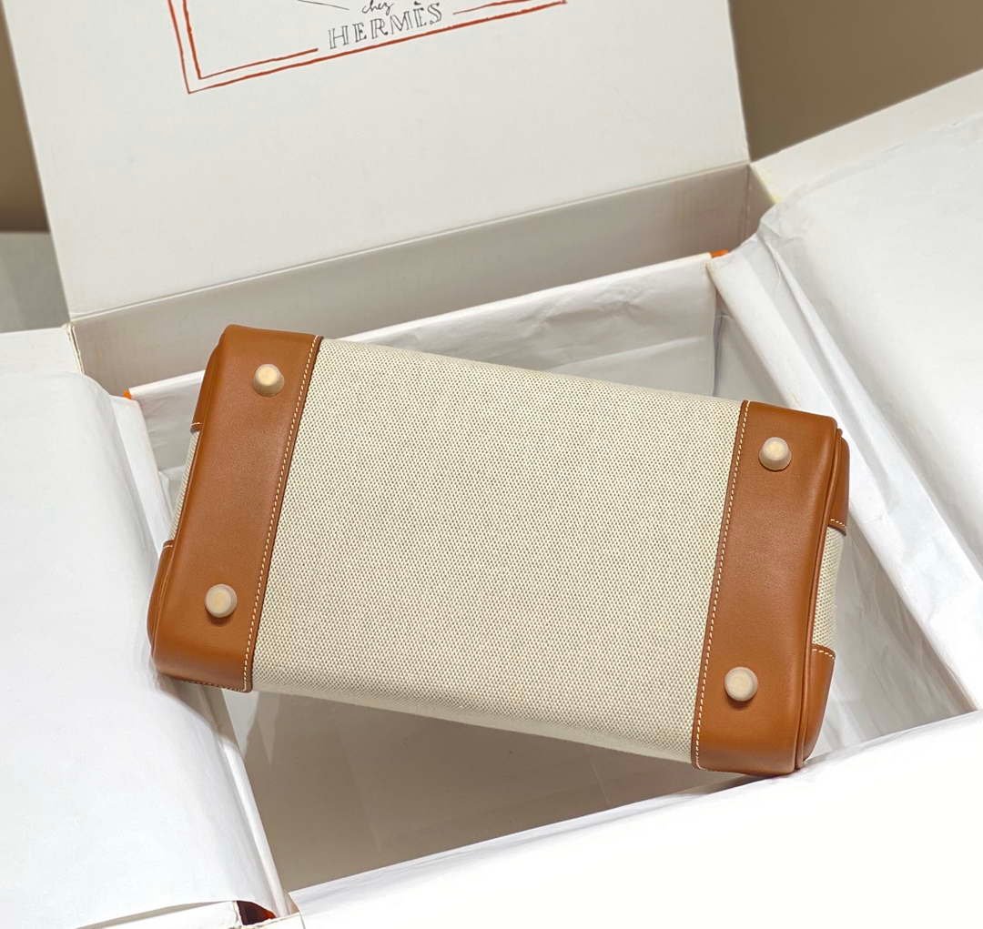 Hermes Birkin Tote Bag Swift leather with canvas 285899