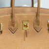 Hermes Birkin Designer Tote Bag Togo Leather 28567 Camel