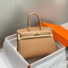 Hermes Birkin Designer Tote Bag Togo Leather 28567 Camel