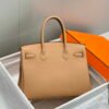 Hermes Birkin Designer Tote Bag Togo Leather 28567 Camel