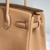 Hermes Birkin Designer Tote Bag Togo Leather 28567 Camel