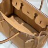 Hermes Birkin Designer Tote Bag Togo Leather 28567 Camel