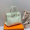 Hermes Birkin Designer Tote Bag Togo Leather 28565 bubble green