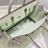 Hermes Birkin Designer Tote Bag Togo Leather 28565 bubble green
