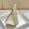 Hermes Birkin Designer Tote Bag Epsom Leather 28388 Milkshake white