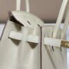 Hermes Birkin Designer Tote Bag Epsom Leather 28388 Milkshake white
