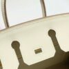 Hermes Birkin Designer Tote Bag Epsom Leather 28388 Milkshake white