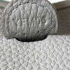 Replica Hermes Evelyne Bag Designer Hermes Mini Crossbody Bag 20388 Gold Buckle Light Gray