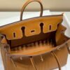 Hermes Birkin Designer Tote Bag Epsom Leather 28371 Golden brown