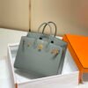 Hermes Birkin Designer Tote Bag Epsom Leather 28370 Almond Green