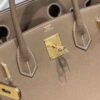 Replica Hermes Birkin Designer Tote Bag Epsom Leather 28369 elephant Gray