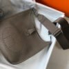 Replica Hermes H083435 Evelyne III 29 Shoulder Bag Silver Hardware Dark Gray