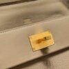 Hermes Kelly 2424 Leather 29cm H230267 Elephant gray Shoulder bag