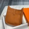 Hermes H083435 Evelyne III 29 Shoulder Bag Silver Hardware Tan