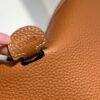 Hermes H083435 Evelyne III 29 Shoulder Bag Silver Hardware Tan
