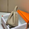 Hermes Light Gray Togo Medium Garden Party 36cm Bag H239056