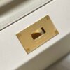 Hermes Mini Kelly 2424 Leather 21cm H230264 White