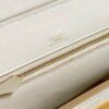 Hermes Mini Kelly 2424 Leather 21cm H230264 White
