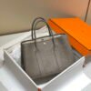 Hermes Light Dark Clemence Garden Party 30cm Bag H239046