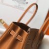 Hermes Birkin Designer Tote Bag Epsom Leather 28356 Brown