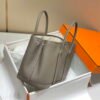 Hermes Light Dark Clemence Garden Party 30cm Bag H239046