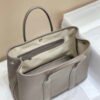 Hermes Light Dark Clemence Garden Party 30cm Bag H239046