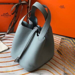 Hermes Kelly Danse 20313 Designer Tote Shoulder Strap Bag Orange
