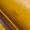 Replica Hermes Kelly Pouchette Swift Leather clutch bag Gold H230269