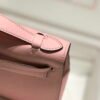 Replica Hermes Kelly Pouchette Swift Leather clutch bag Gold H230251