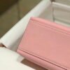 Replica Hermes Kelly Pouchette Swift Leather clutch bag Gold H230251