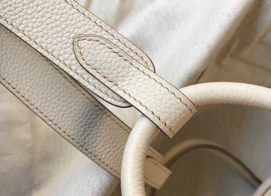 Replica Hermes Lindy 26cm Designer Tote Shoulder Bags Wihte Gold