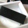 Hermes Mini Kelly Pouchette Crocodile Leather H230234 Black